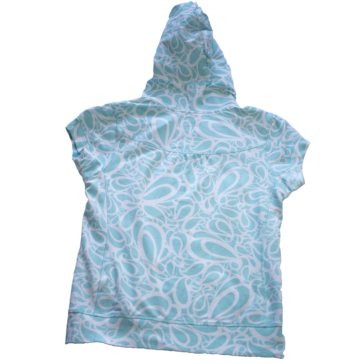 Polera sin mangas"H&M" celeste-(Talla S)