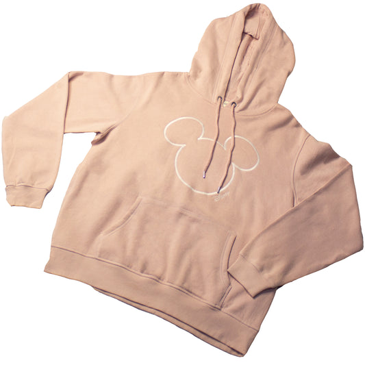 Polera "HyM"Mickey Mouse rosa-(Talla M)