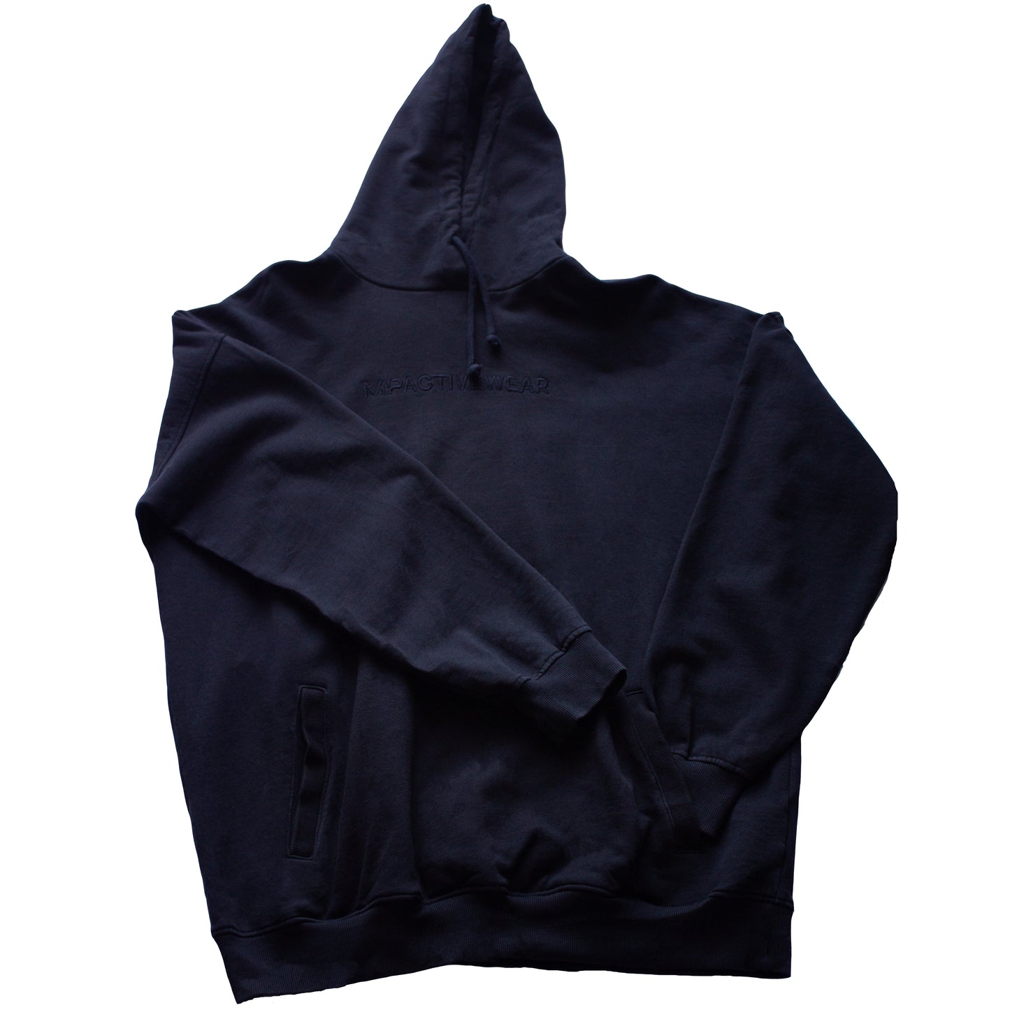Polera negra algodon "MP" original – (Talla L/M)