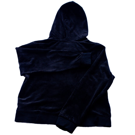 Polera de terciopelo negro"JUÍCY COUTURE"-(Talla S/M)