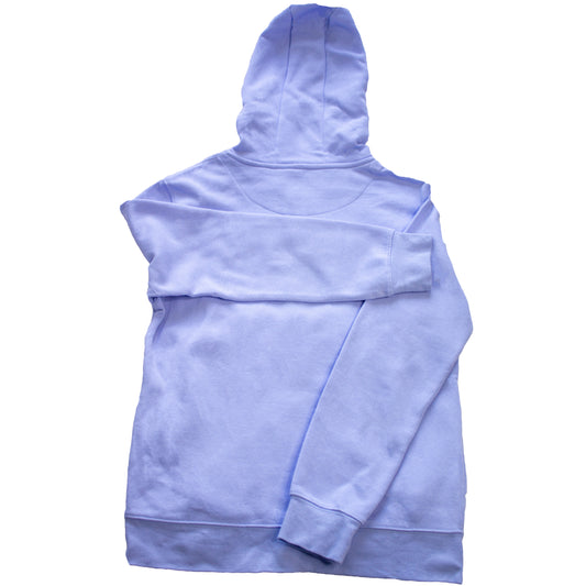 Polera celeste "DUNES"con cierre – (Talla M)