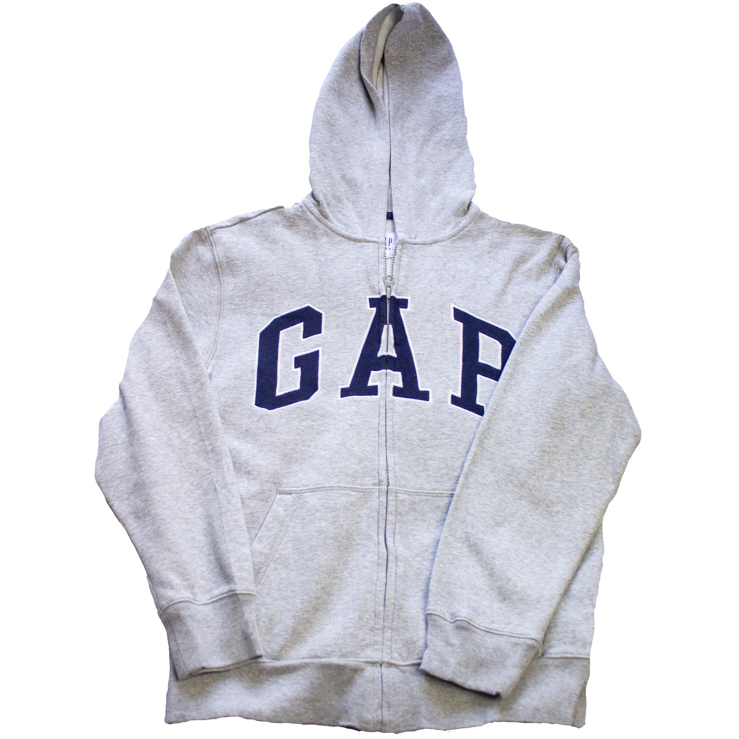 Polera "GAP" gris clasico-(Talla 14niño)