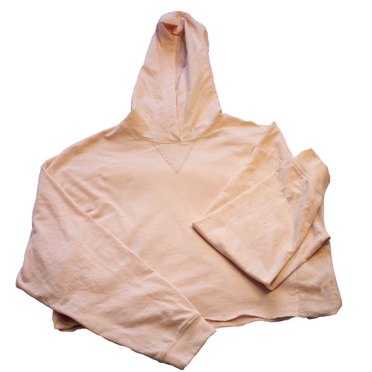 Polera crop color crema claro"PRIMARK" – (Talla M)