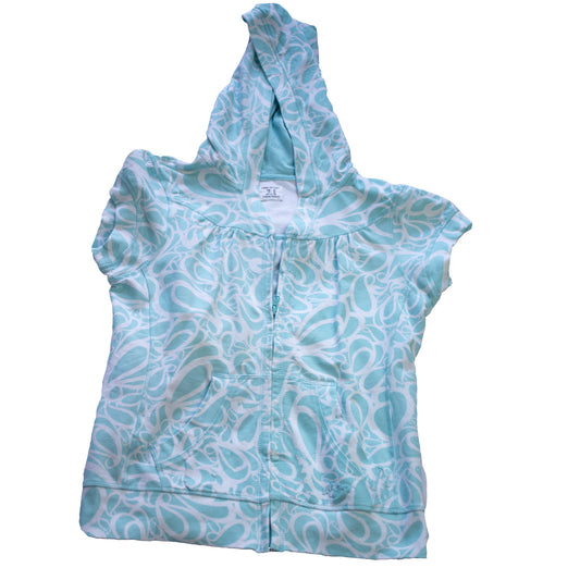 Polera sin mangas"H&M" celeste-(Talla S)
